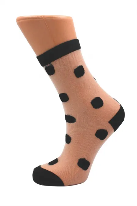 Bas en tulle à motifs pour femmes