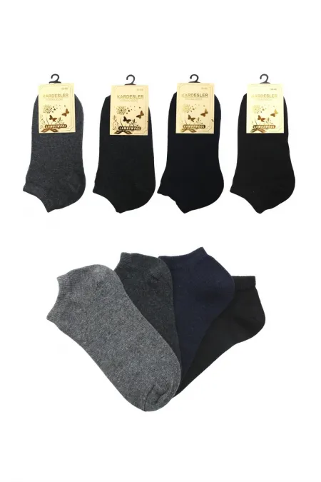 Chaussettes courtes pour femmes, lot de 4