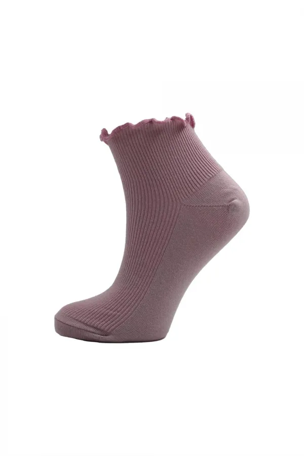 Chaussettes courtes colorées en coton pour femmes, lot de 6