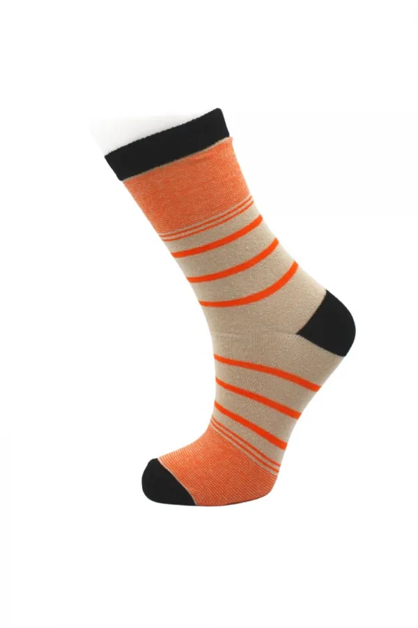 Chaussettes courtes en coton à rayures et cœurs colorés pour femmes, lot de 4