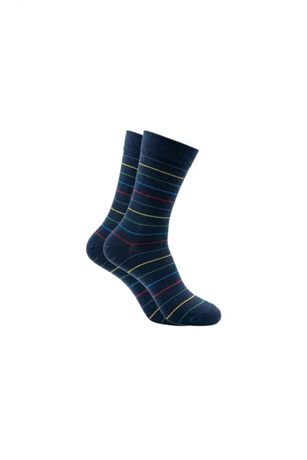 Chaussettes courtes à motifs colorés pour hommes, lot de 3