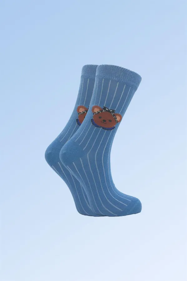 Chaussettes courtes en coton pour femmes, multicolores, lot de 4