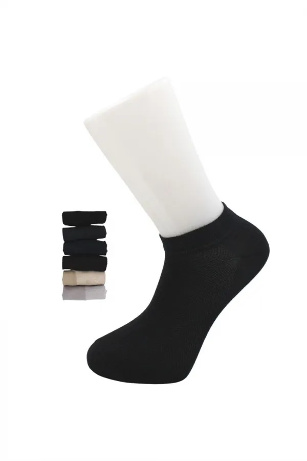 Men's Modal Ankle Socks, Multicolored, Seamless, 6-Pack