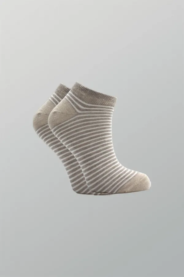 Chaussettes courtes en coton pour femmes, colorées, lot de 4