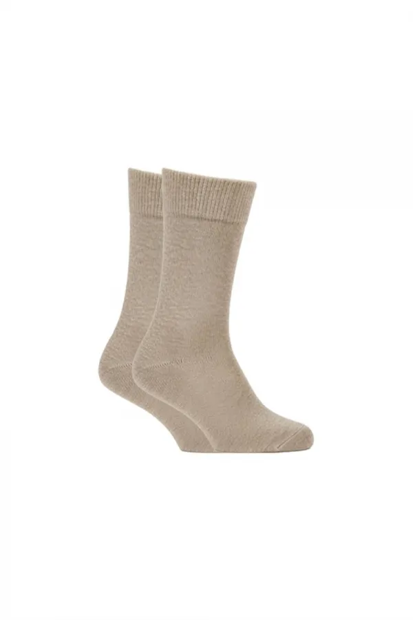 Erkek Alpaka Yün Kışlık Havlu Kalın Soket Çorap 4'Lü Paket