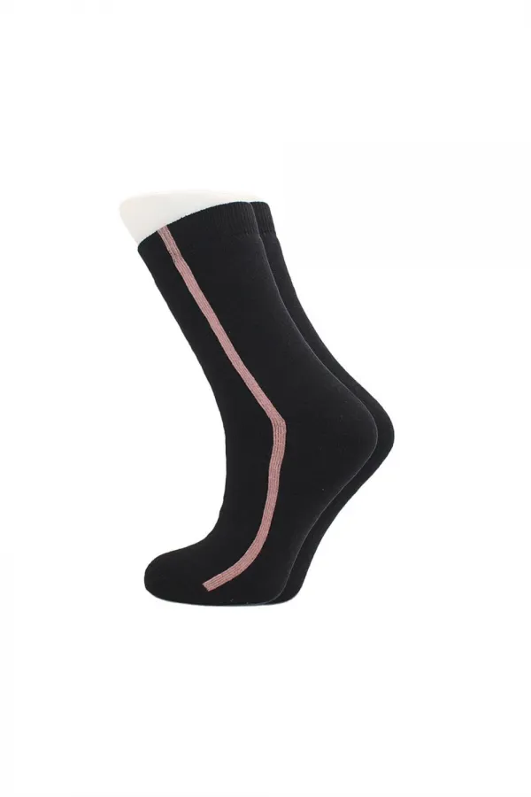 Chaussettes d'hiver pour femme en coton éponge, multicolores, thermiques, lot de 4
