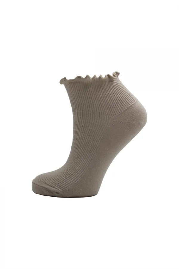 Chaussettes courtes colorées en coton pour femmes, lot de 6