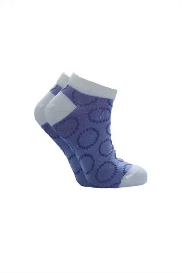 Chaussettes courtes colorées en coton pour femmes, lot de 4