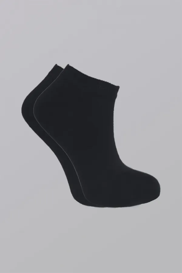 Kadın Pamuklu Patik Çorap Renkli 4'Lü Paket