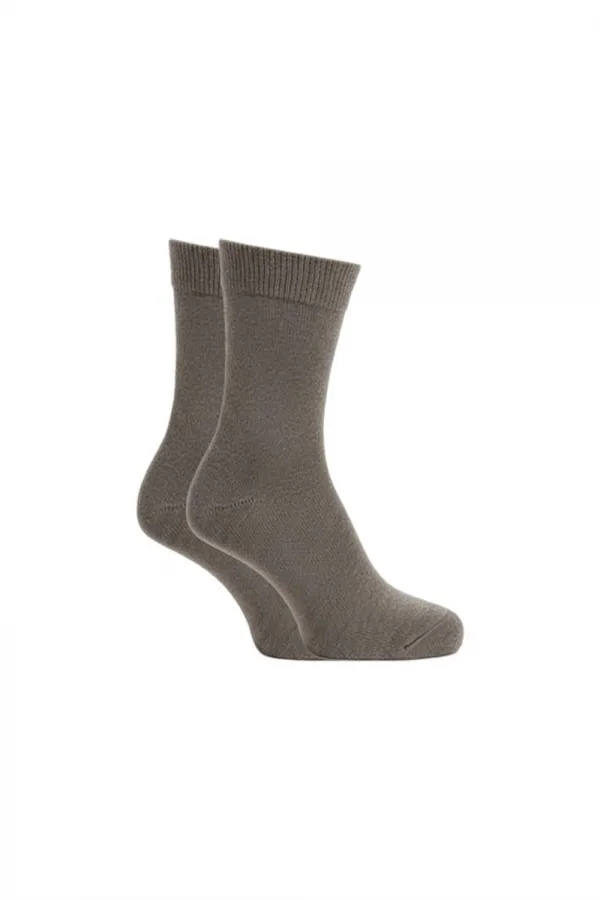 Erkek Alpaka Yün Kışlık Havlu Kalın Soket Çorap 4'Lü Paket