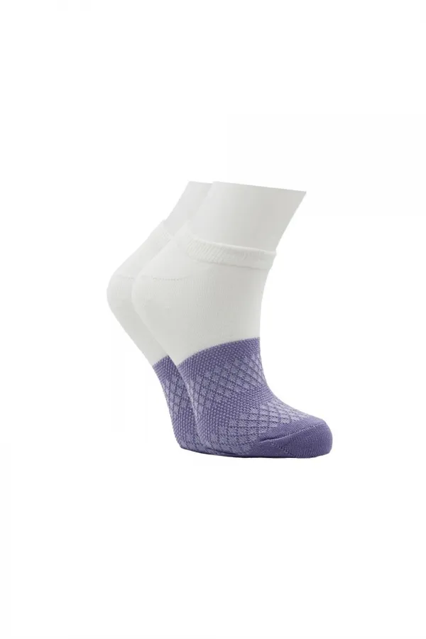 Chaussettes courtes colorées en coton pour femmes, lot de 6