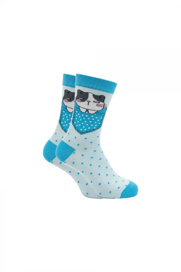 Chaussettes courtes à motifs pour enfants, multicolores, lot de 4