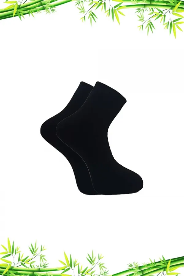 Men's Bamboo Winter Thick Ankle Socks, Multicolored, Seamless, 4-Pack