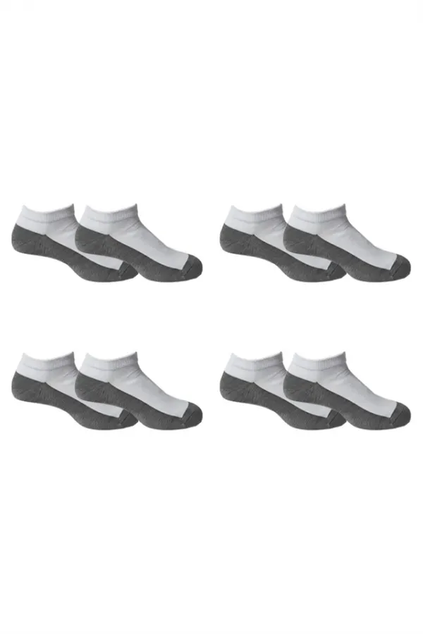 Men's Cotton Ankle Socks, 4-Pack