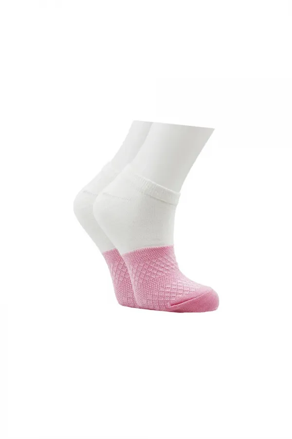 Chaussettes courtes colorées en coton pour femmes, lot de 6
