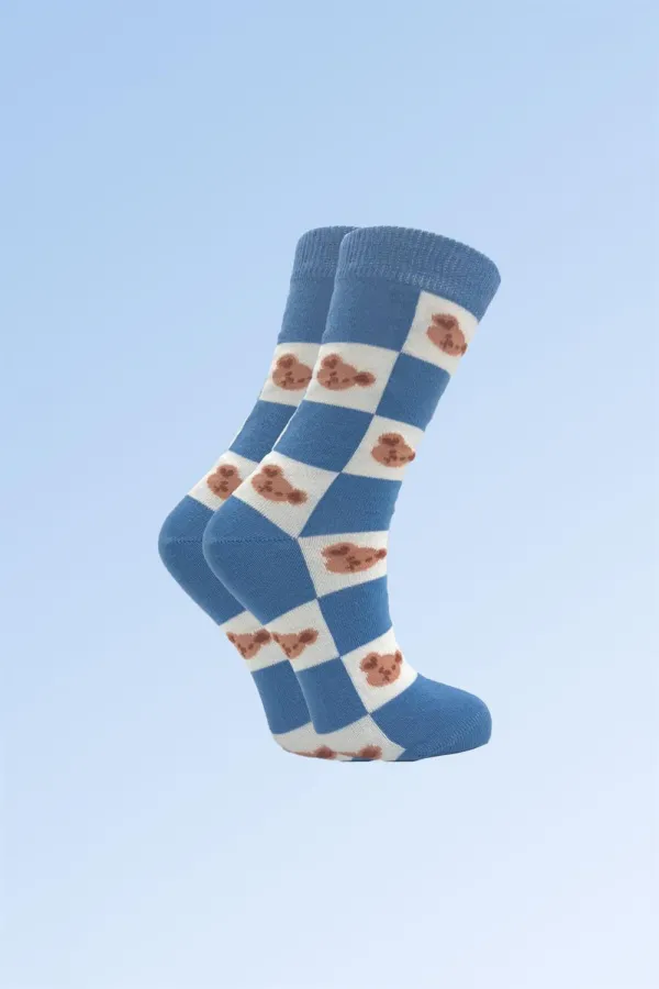 Chaussettes courtes en coton pour femmes, multicolores, lot de 4