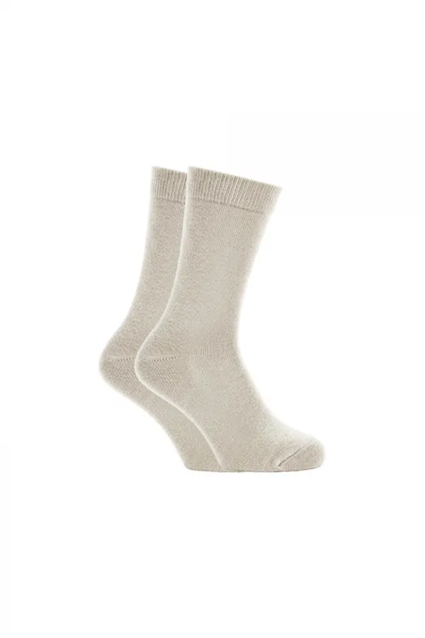 Erkek Alpaka Yün Kışlık Havlu Kalın Soket Çorap 4'Lü Paket