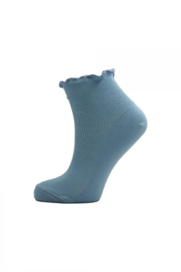 Chaussettes courtes colorées en coton pour femmes, lot de 6
