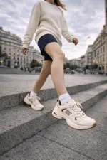 Chaussures de sport décontractées à lacets et semelle épaisse Muggo SHIFT pour femmes