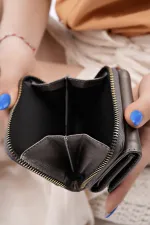 Portefeuille Muggo LITTLE pour femme avec compartiment pour pièces et billets et porte-cartes zippé