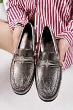 Muggo ARROW Buckle Women's Casual Loafer Shoes