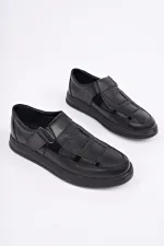 Muggo Oliver Guaranteed Men's Casual Classic Genuine Leather Comfortable Orthopedic Sandals