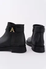 Bottes zippées pour femmes Muggo VENTOZA avec détail de ceinture et de boucle