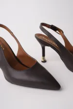 Escarpins à bout pointu et dos ouvert pour femmes Muggo CHIC