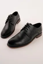 Muggo MATHEW Genuine Leather Lace-up Men's Classic Casual Shoes