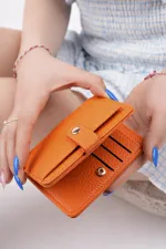 Muggo ARYA Bozuk & Kağıt Para Bölmeli Fermuarlı Kartlık Kadın Cüzdan