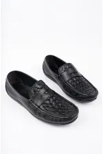 Chaussures décontractées pour hommes Muggo WOLTZ en cuir véritable classique garanti