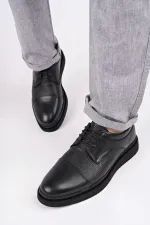 Muggo Marcel Garantili Erkek Günlük Klasik Hakiki Deri Casual Ayakkabı