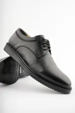 Chaussures décontractées classiques en cuir véritable pour hommes Muggo Mendy, garanties