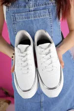 Muggo Happy Guaranteed Women's Orthopedic Casual Lace-up Stylish Comfortable Sneaker Sports Shoes