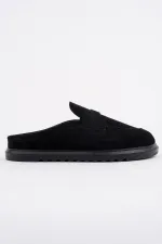 Mocassins Muggo Vintage en cuir suédé, décontractés et confortables, à bout fermé, pour femmes.