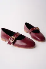 Ballerines Muggo DAISIE pour femmes avec boucle dorée