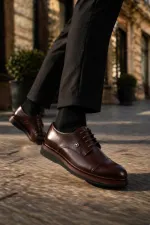 Chaussures décontractées classiques pour hommes Muggo ARTOS à lacets et semelle confortable
