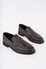 Chaussures classiques décontractées pour hommes Muggo EUPHO en cuir véritable