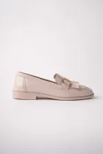 Mocassins décontractés à pampilles et boucle dorée Muggo pour femmes