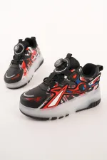 Muggo PATO Çocuk Işıklı Patenli Tekerlekli Sneaker Spor Ayakkabı