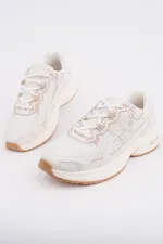 Muggo HYNEX Women's Thick Sole Lace-up Casual Sneaker Sports Shoes