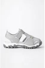 Sandales unisexes pour enfants Muggo TWEETY, garanties pour un usage quotidien, avec semelle orthopédique légère et bout fermé, fermeture velcro.