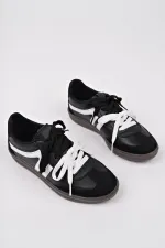 Muggo RETRO Çift Bağcıklı Günlük Kadın Sneaker Spor Ayakkabı