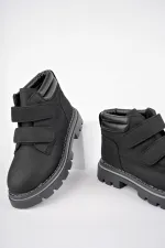 Bottes Muggo GADGET pour enfants, unisexes, confortables et résistantes au froid, avec fermeture velcro.