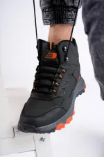 Bottes d'hiver unisexes Muggo Alaska, garanties pour la randonnée en plein air, à lacets et fermeture éclair latérale.