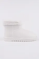 Muggo FROSTY Kadın Kürklü Yağmur Ve Kar Botu