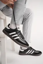 Muggo JABBAR Unisex Ortopedik Günlük Garantili Bağcıklı Yürüyüş Koşu Sneaker Spor Ayakkabı