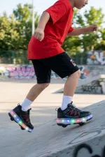 Muggo SKY Kids Light-Up Roller Skate Sneaker Sports Shoes Muggo SKY Kids Light-Up Roller Skate Sneaker Sports Shoes