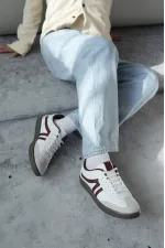 Muggo GARCİA Garantili Unisex Ortopedik Günlük Bağcıklı Yürüyüş Koşu Sneaker Spor Ayakkabı