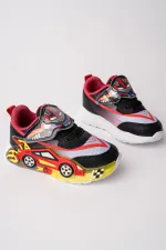 Muggo CAR Velcro Car and Light-Up Kids' Casual Sneaker Sports Shoes